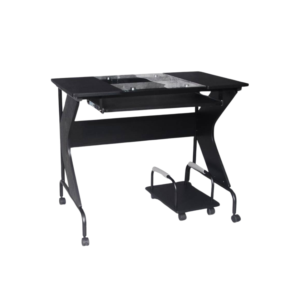 Computer Desk Black- Lombardi