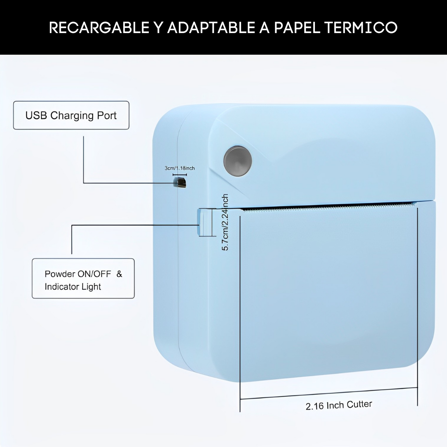 Mini Impresora Portátil