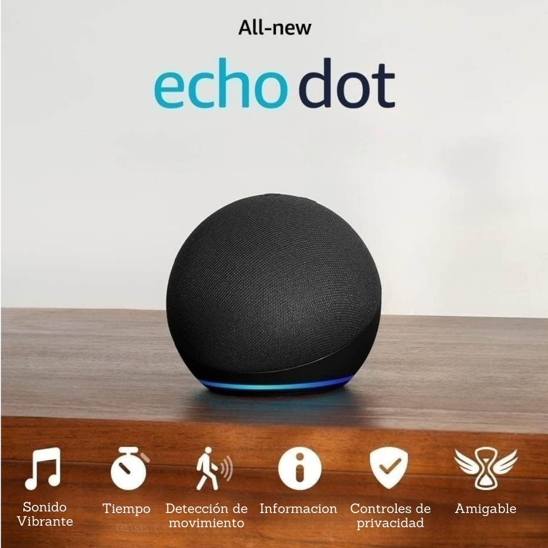 Echo Dot (5.ª generación, modelo de 2022) | Parlante inteligente con Alexa