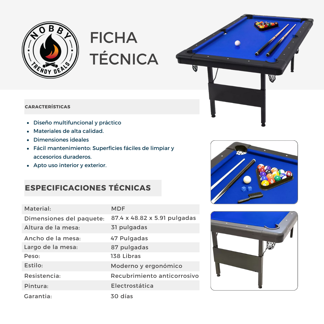 Mesa De Billar