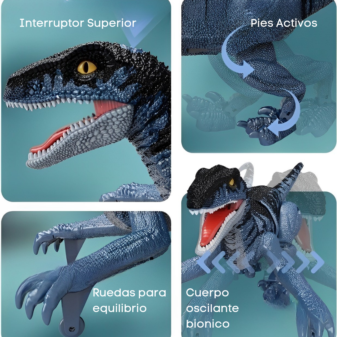 Velociraptor de simulación
