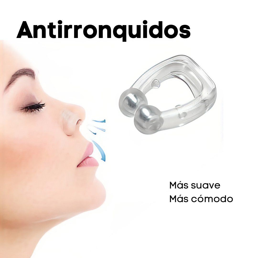 Clip magnético antirronquidos